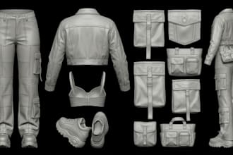 do 3d second life clothing mesh vrchat sansar peds sims fivem y2k fashion design