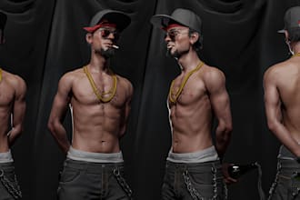 sculpt realistic human anatomy for games and collectibles