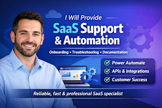 provide saas technical support
