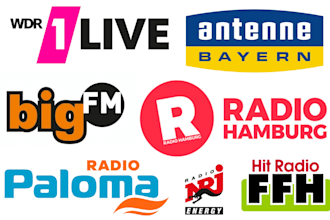 airplay your song and promote it on german radio