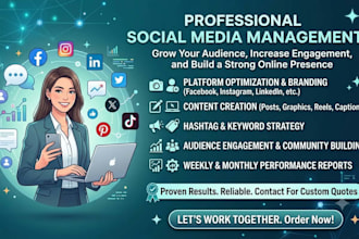 do professional social media management and marketing
