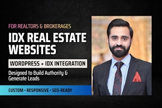 design a premium idx real estate website