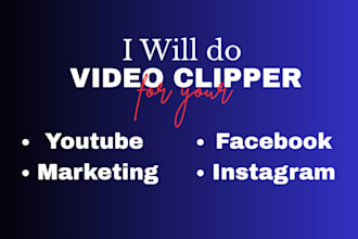 do social media ads video for face book, instagram and youtube