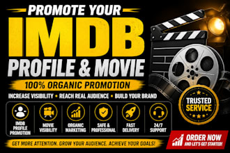 promote your imdb profile imdb movie organically