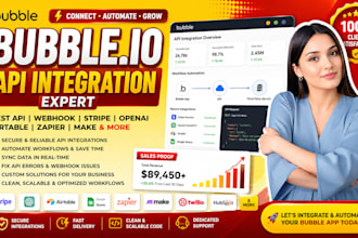 do bubble io api integration rest api stripe mvp openai zapier webhook airtable