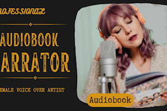 narrate your audiobook narrator with an american voiceover acx and audible