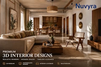 create photorealistic 3d interior renderings