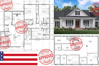 create permit ready architectural drawings for city approval