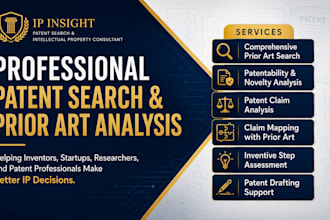 do patent searches and analysis