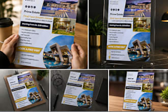design a professional business flyer, poster, social media flyer