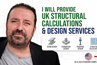 uk structural calculations beams foundations propping design
