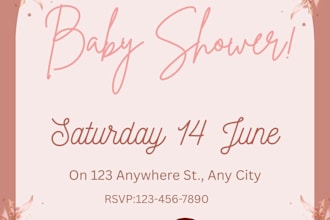 design elegant, personalized invitations