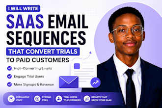 write saas email sequences that convert free trials into paying customers