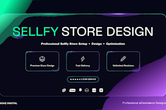 do sellfy website design and redesign