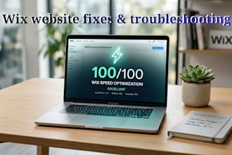 fix, troubleshoot, redesign and speed up your wix website