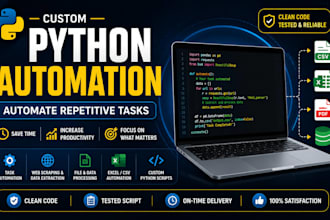 create custom python automation scripts