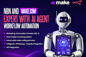create custom n8n and makecom automations with vapi ai