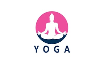 design natural health, yoga, massage, fitness, wellness logo