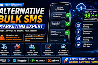 send alternative bulk sms for instant sms campaign blasts