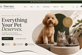 pet store, shopify expert, pet website, pet shopify store, dropshipping store