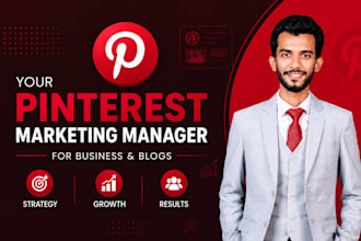 be your pinterest marketing manager for business and blogs