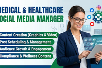 be your medical and healthcare social media manager