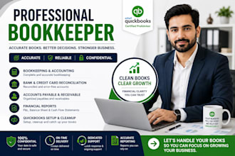do bookkeeping in quickbooks, xero, and wave