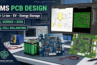 design battery management system bms pcb and schematic