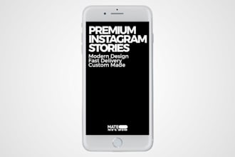design modern instagram stories