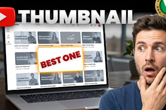 deliver you the thumbnail that better fits for your videos