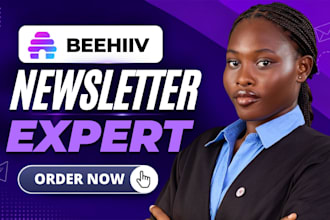 design beehiiv newsletter, beehiiv landing page and beehiiv website
