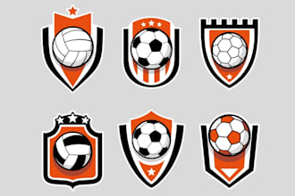 create professional soccer or football club logo design