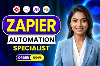 automate your business with zapier and make integromat