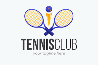 do tennis racket, ball academy, tournament, sport logo