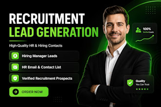 provide targeted recruitment leads and HR contacts