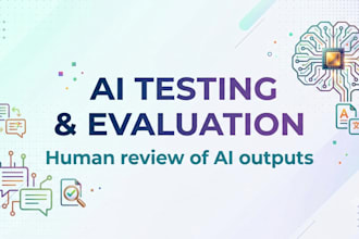test your ai model and provide detailed feedback