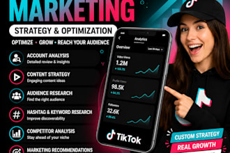 optimize your tiktok account with content strategy and marketing