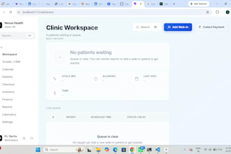 build a premium clinic management system or medical emr