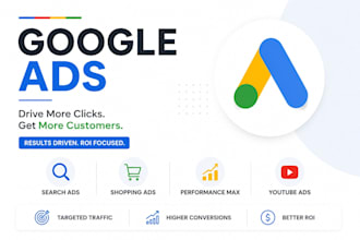 setup and manage google ads PPC campaign for your ecommerce business