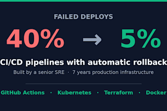 build cicd pipelines with automatic rollback in github actions