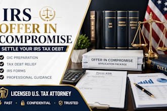 prepare your irs offer in compromise application