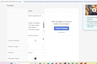 build shopify website wordpress wix godaddy website square space elementor