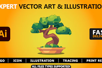 professionally design custom vector graphics