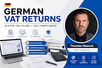 file german vat returns and elster tax submissions