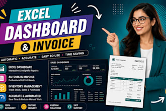 do automatic excel invoice, point of sales, or inventory tracking system