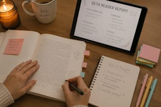 beta read your story and provide an objective, encouraging critique