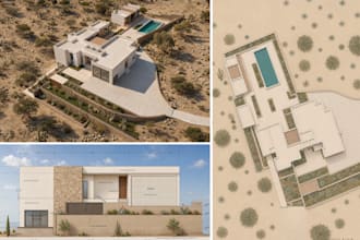 design your house, villa, apartment, or residential building