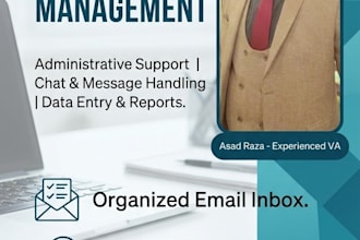 be your professional virtual assistant for business and email handling