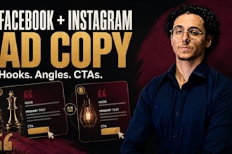 write facebook and instagram ad copy