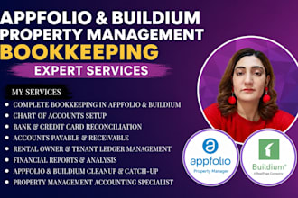 expert appfolio and buildium property management bookkeeping